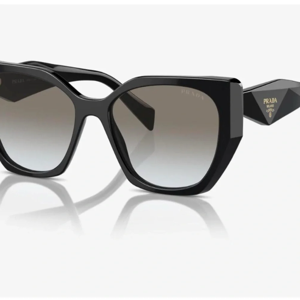 Prada like Black Designer Sunglasses PR19ZS - Picture 1 of 4